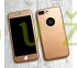 360° kryt Mate silikónový iPhone 7 Plus/8 Plus - zlatý